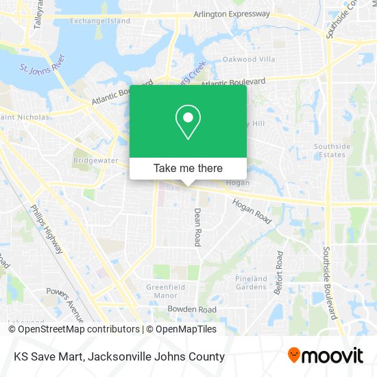 KS Save Mart map