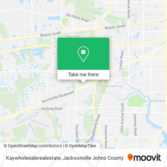 Kaywholesalerealestate map