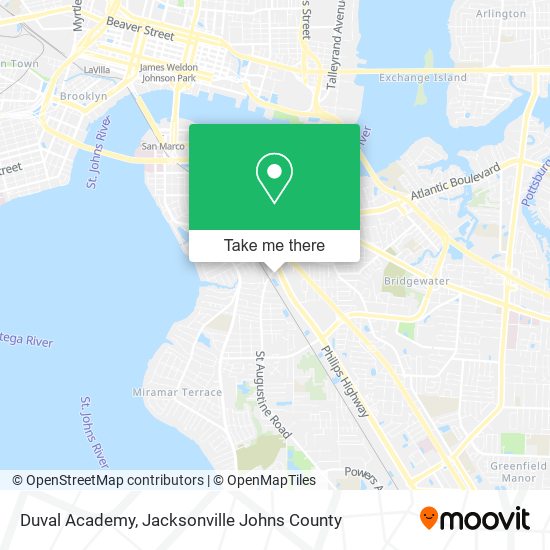 Duval Academy map