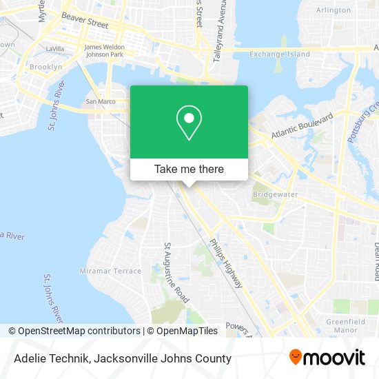 Adelie Technik map