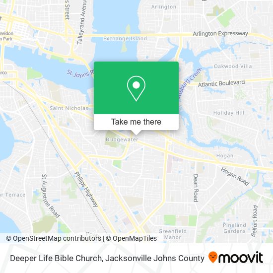 Mapa de Deeper Life Bible Church