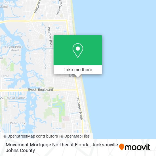 Mapa de Movement Mortgage Northeast Florida