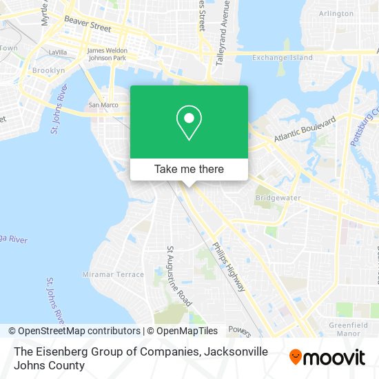 The Eisenberg Group of Companies map