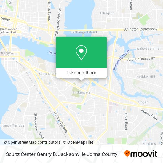 Scultz Center Gentry B map