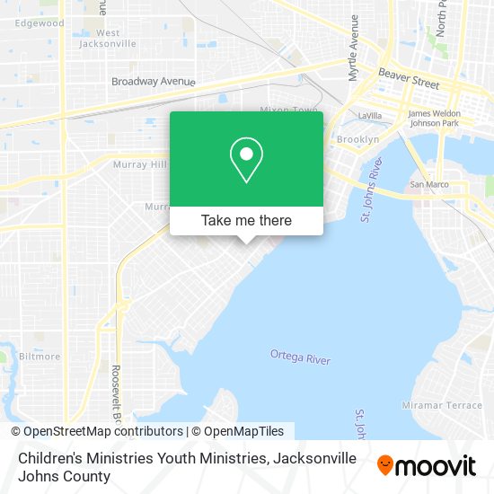 Children's Ministries Youth Ministries map