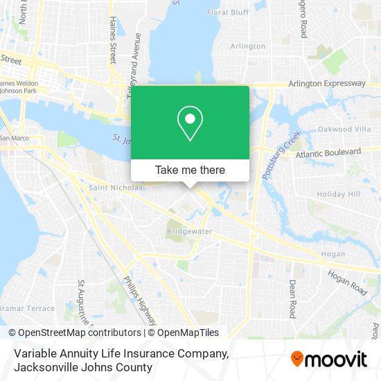 Variable Annuity Life Insurance Company map
