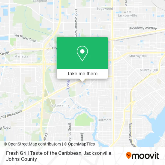 Mapa de Fresh Grill Taste of the Caribbean