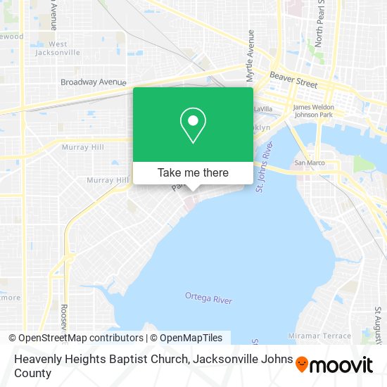 Mapa de Heavenly Heights Baptist Church