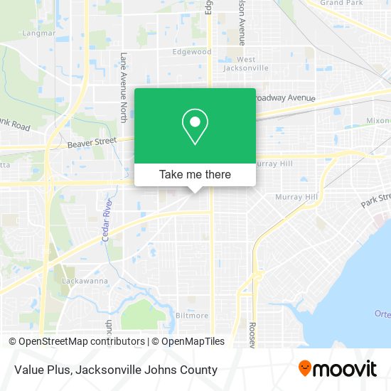 Mapa de Value Plus