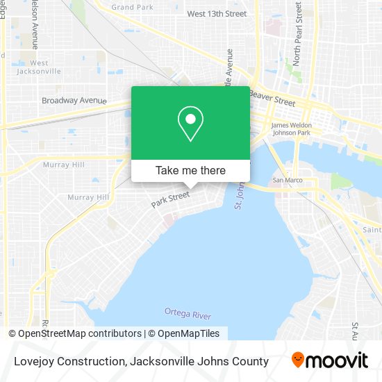 Mapa de Lovejoy Construction