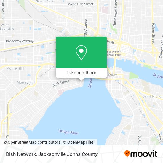 Dish Network map