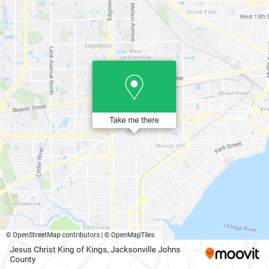 Jesus Christ King of Kings map
