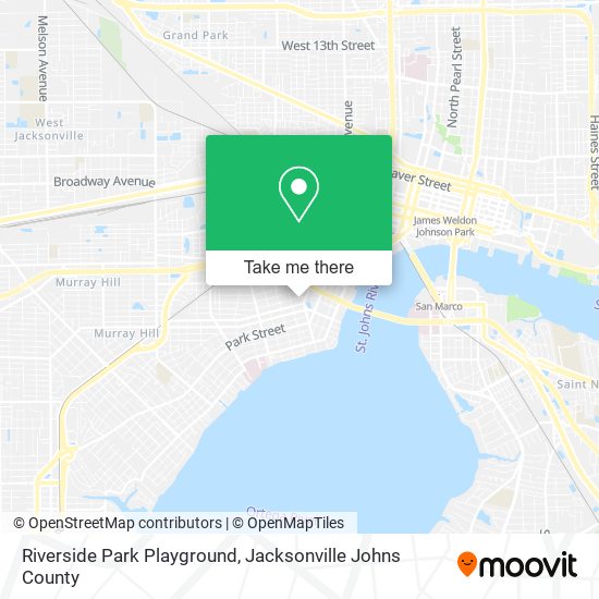 Riverside Park Playground map