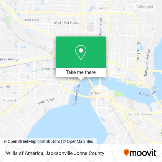 Mapa de Willis of America