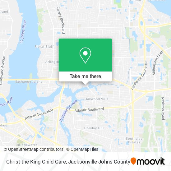 Mapa de Christ the King Child Care