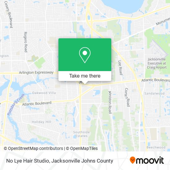 No Lye Hair Studio map