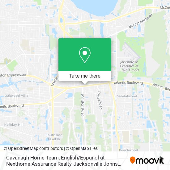 Mapa de Cavanagh Home Team, English / Español at Nexthome Assurance Realty