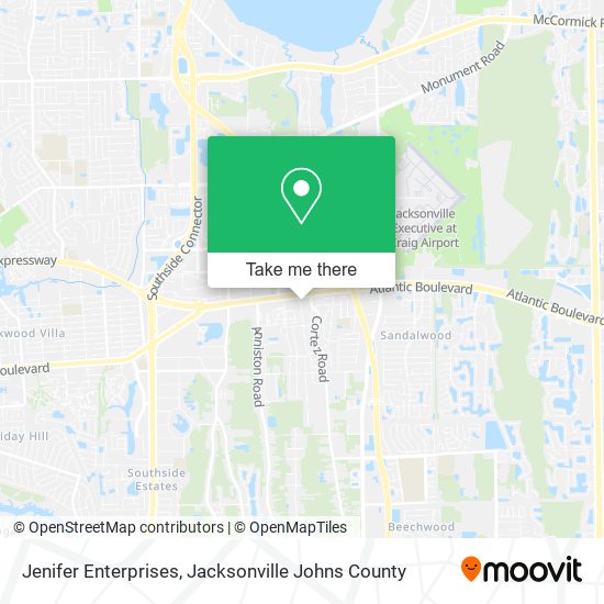 Jenifer Enterprises map
