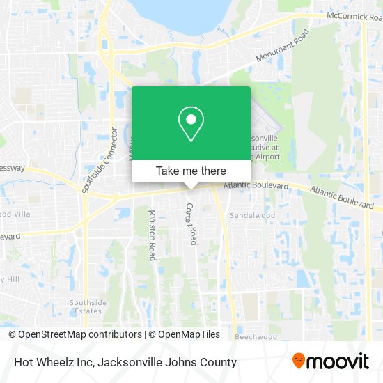 Hot Wheelz Inc map