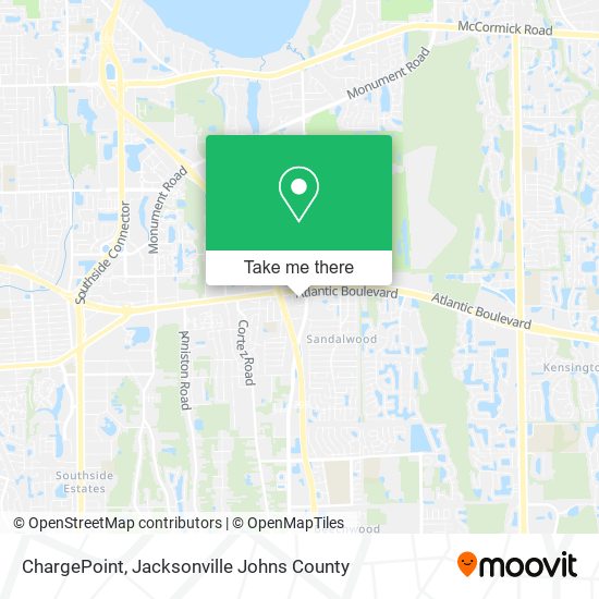 ChargePoint map