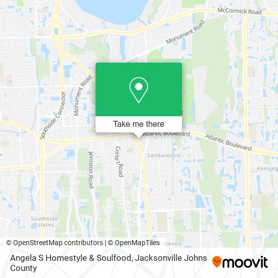 Mapa de Angela S Homestyle & Soulfood