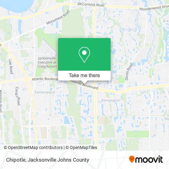 Chipotle map