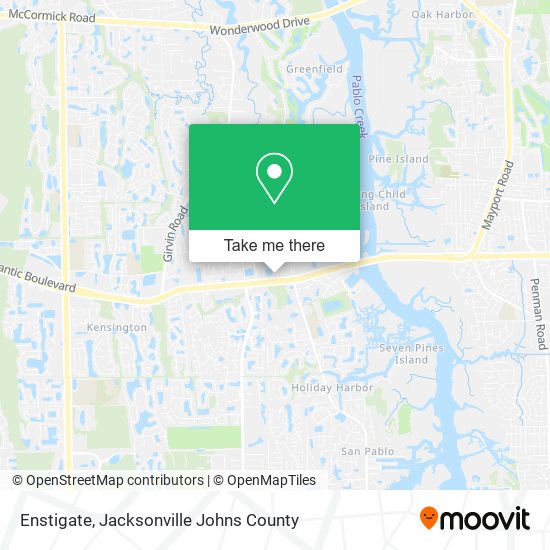 Enstigate map