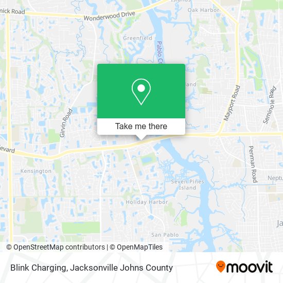 Mapa de Blink Charging