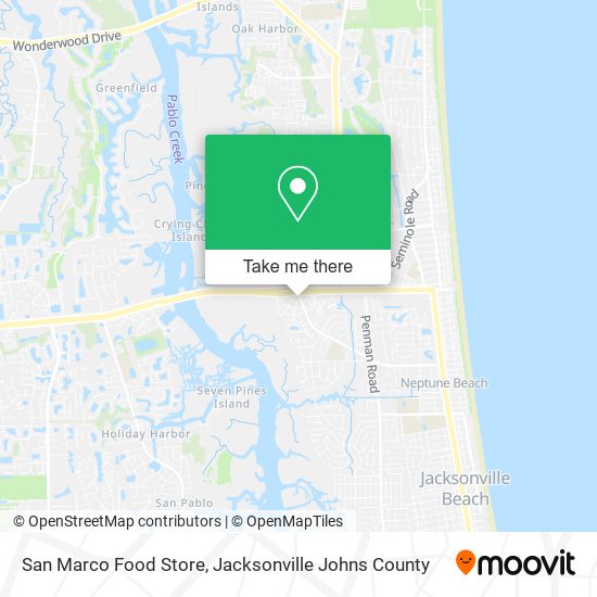 San Marco Food Store map