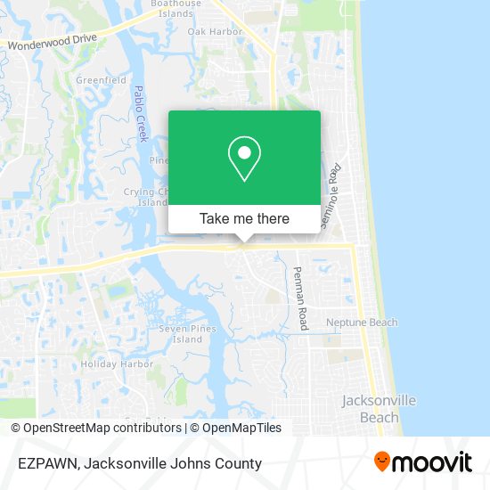 EZPAWN map