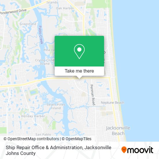 Mapa de Ship Repair Office & Administration