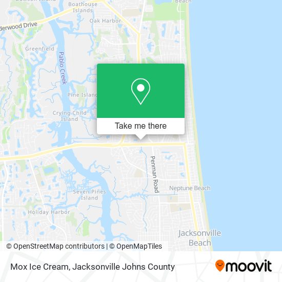 Mox Ice Cream map