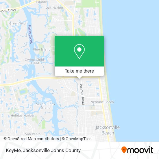 KeyMe map