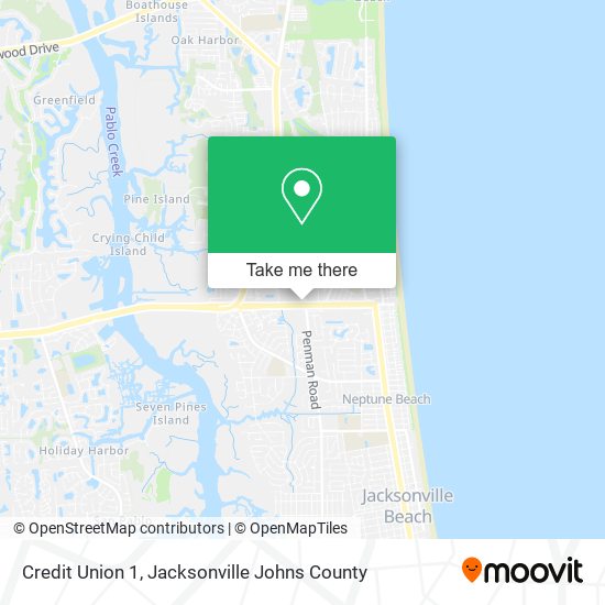 Credit Union 1 map