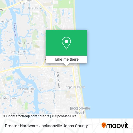 Mapa de Proctor Hardware