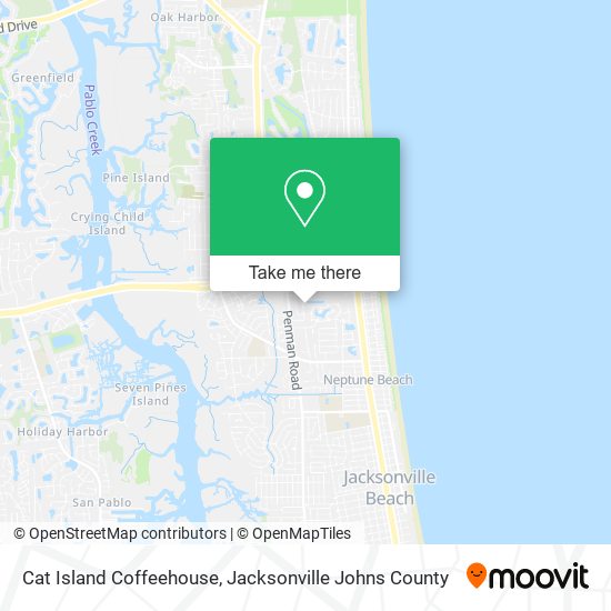 Cat Island Coffeehouse map