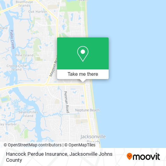 Mapa de Hancock Perdue Insurance