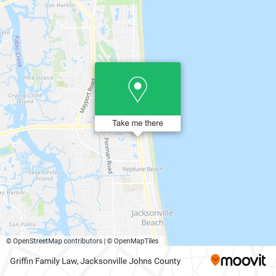 Griffin Family Law map