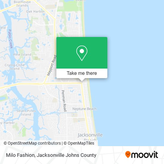Milo Fashion map