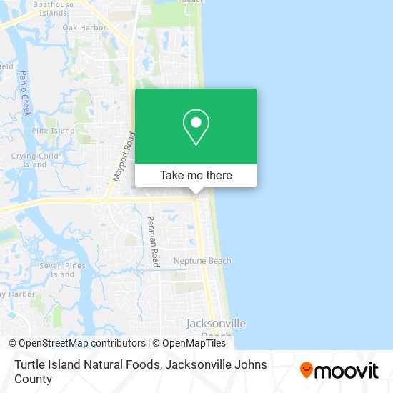 Turtle Island Natural Foods map