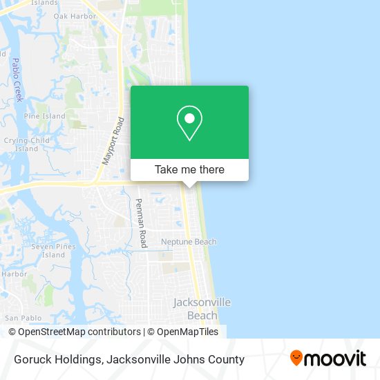 Mapa de Goruck Holdings