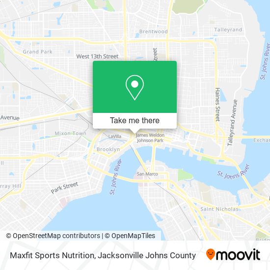 Maxfit Sports Nutrition map