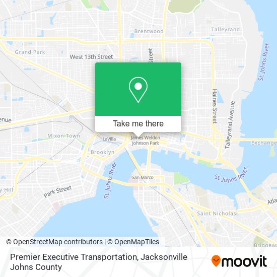 Mapa de Premier Executive Transportation