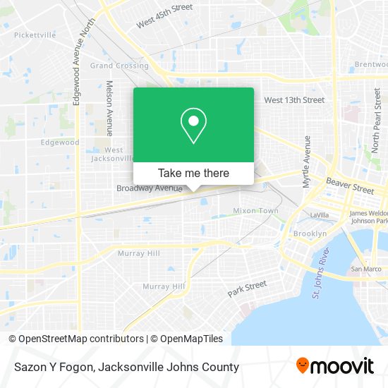 Sazon Y Fogon map