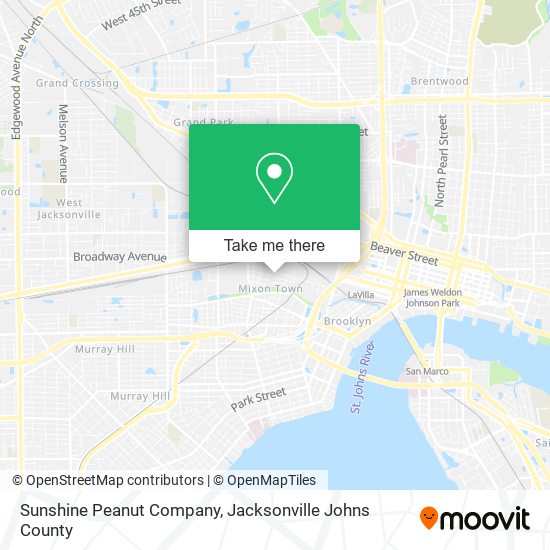 Sunshine Peanut Company map
