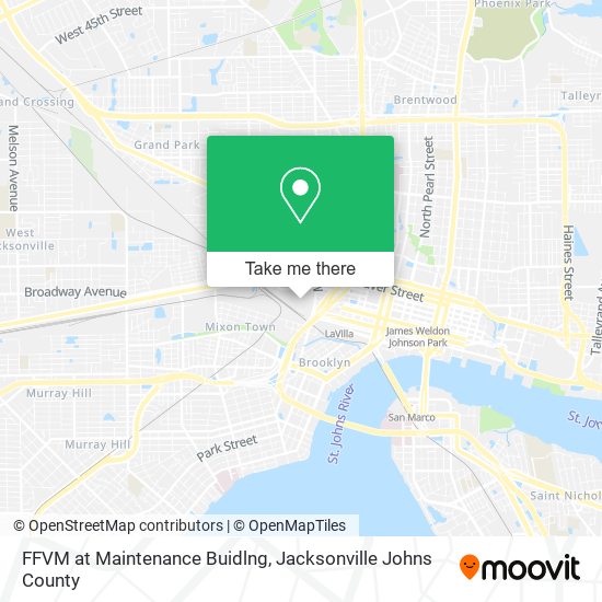 FFVM at Maintenance Buidlng map
