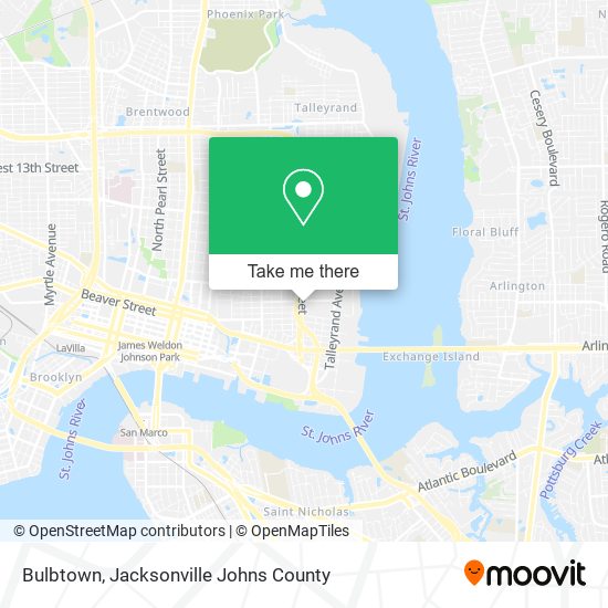 Bulbtown map