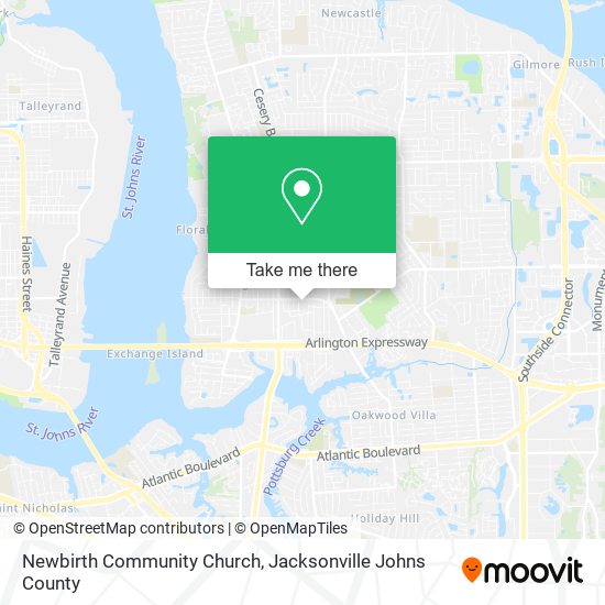 Mapa de Newbirth Community Church