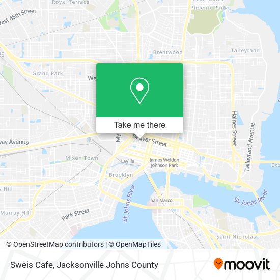 Sweis Cafe map