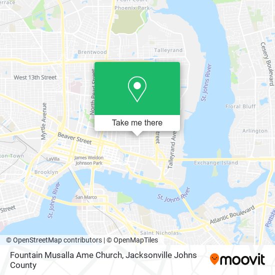 Mapa de Fountain Musalla Ame Church